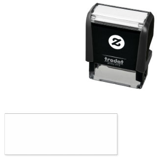 Automático Sello personalizado de 1,8" x 0,65"