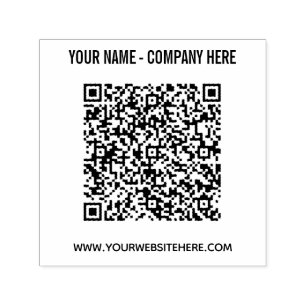 Automático Sello personalizado del sitio web del nombre del c