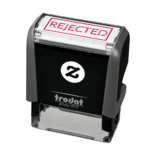 Automático Sello "rechazado"