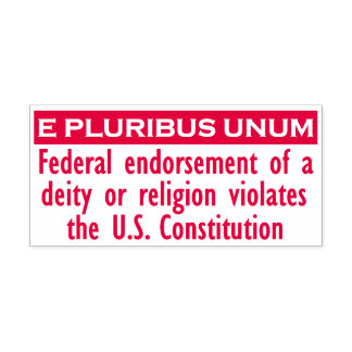 Automático Sello UNUM E PLURIBUS - Rojo/XL