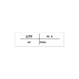 Automático sello UTF