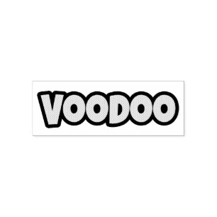 Automático Sello Voodoo Token Personalizado de 2,15" x 0,78"