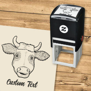 Automático Sorprendido sello de autoempecinamiento de vaca