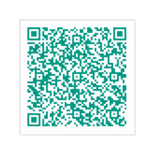 Automático Su propio diseño QR Code Scan Sello de autoenlace