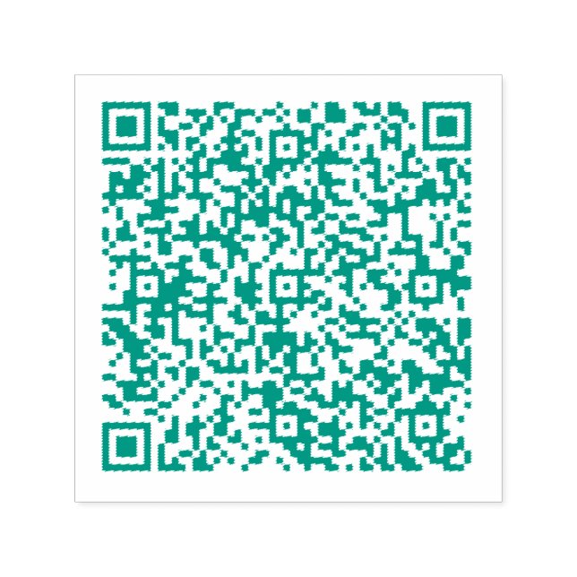 Automático Su propio diseño QR Code Scan Sello de autoenlace (Diseño)