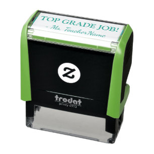 Automático "¡TRABAJO DE PRIMER GRADO!" Sello de goma de retr