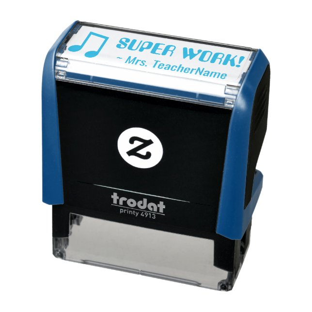 Automático "¡TRABAJO SUPER!" + sello de goma de Personalizado (Producto)