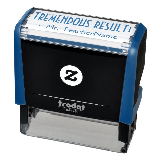 Automático "¡TREMENDO RESULTADO!" Sello de goma de recomendac (Producto)