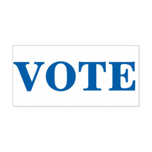 Automático Uno mismo del VOTO que entinta el sello
