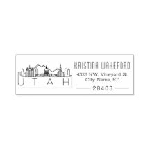 Utah | Sello de autoenlace de dirección de Persona