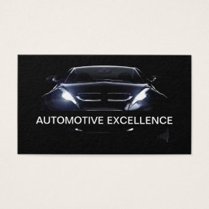 Automotive Sleek tarjetas de negocios modernas
