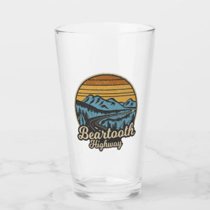Autopista Beartooth Montana Wyoming Retro