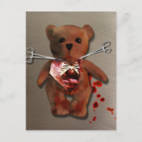 Autopsia de T. Postal de oso