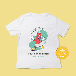 Autor infantil de motivación Unisex camiseta