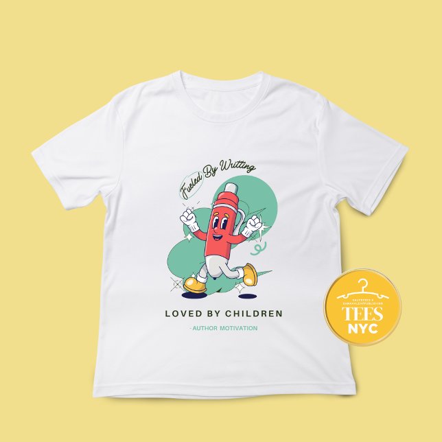 Autor infantil de motivación Unisex camiseta (Subido por el creador)