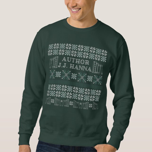 Autor J.J. Hanna Navidades Sweater Pullover (Anverso)