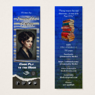 Autor Promoción Fantasía de Ciencia Ficción Azul