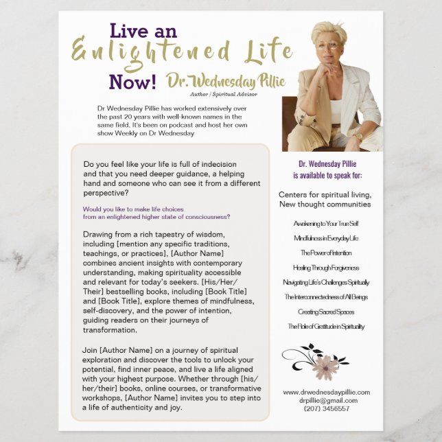 Autor Un Libro De Hoja Marketing Oro Blanco (Frente)