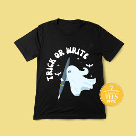 Autores De Trick O Write Escriben Camiseta De Escr