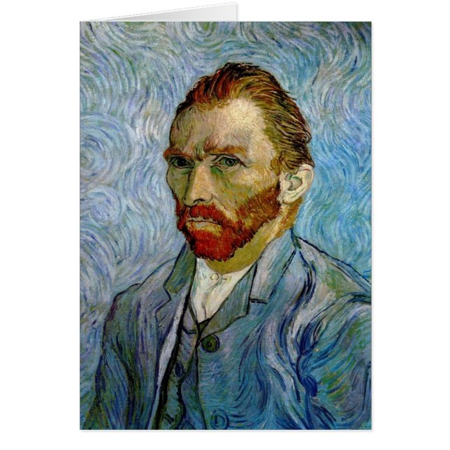 Autoretrato de Vincent Van Gogh (Frente)