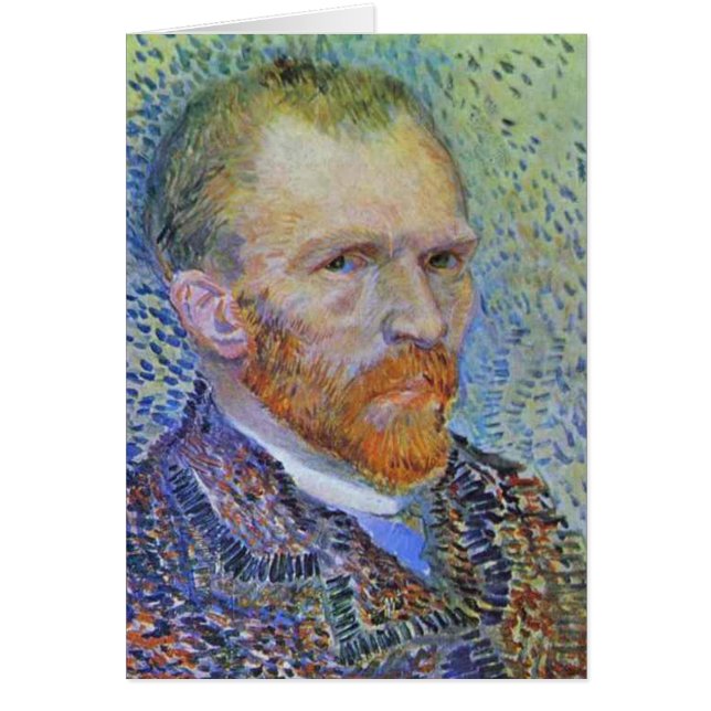 Autoretrato de Vincent Van Gogh (Frente)