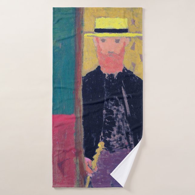 Autoretrato (hombre con barba), Edouard Vuillard (Toalla de baño)