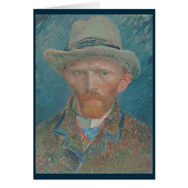 Autoretrato, Vincent van Gogh (Frente)