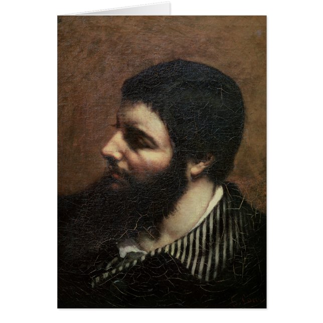 Autorretrato con el cuello rayado (Frente)