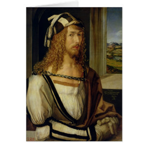 Autorretrato con los guantes, 1498
