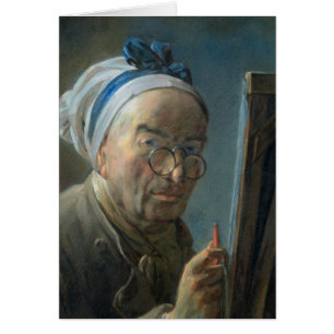 Autorretrato con un caballete, c.1775-79