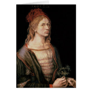 Autorretrato con un cardo, 1493
