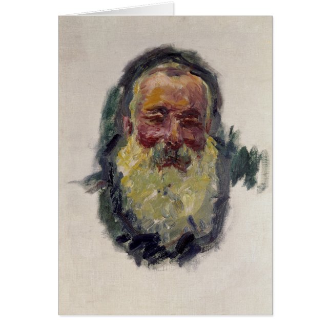 Autorretrato de Claude Monet el |, 1917 (Frente)