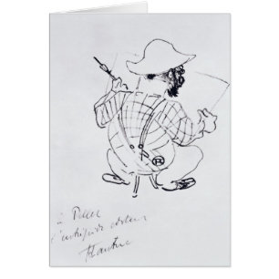 Autorretrato de Enrique de Toulouse-Lautrec el ,