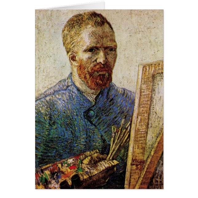 Autorretrato de Van Gogh frente al caballete (Frente)