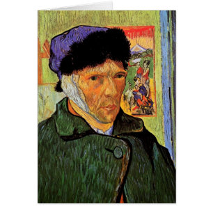 Autorretrato de Vincent van Gogh con la oreja vend
