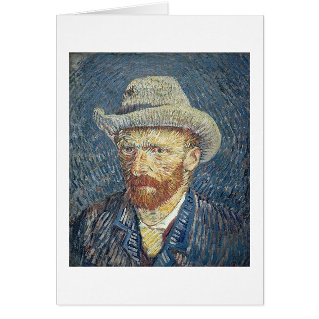 Autorretrato de Vincent van Gogh el | con el (Frente)