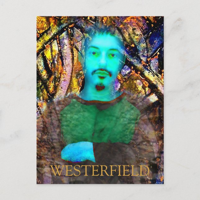 Autorretrato de Westerfield Tarjeta postal (Anverso)