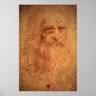Autorretrato del arte del Renacimiento de Leonardo