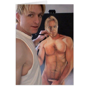 Autorretrato del dibujo