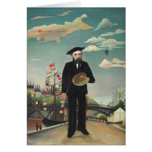 Autorretrato Paisaje 1890, Henri Rousseau