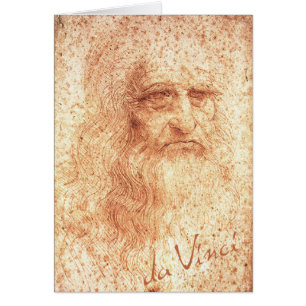 Autorretrato rojo de Leonardo da Vinci de la tiza