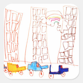 Autos y Pegatinas de construcción