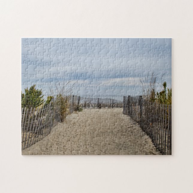 Autumn at the Beach Puzzle (Horizontal)