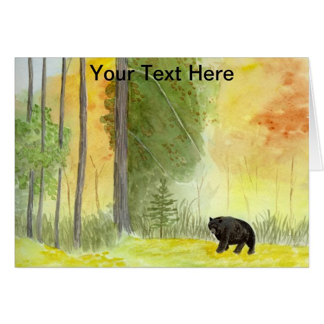 Autumn Bear (Anverso (Horizontal))