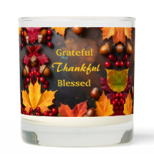 Autumn Blessings Scented Candle