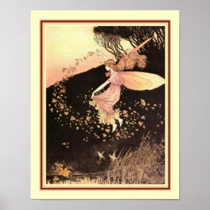 "Autumn Faerie" Impresión de los años 20 - Ida Ren