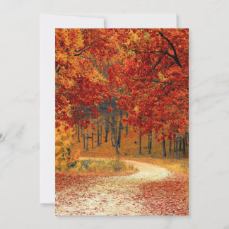 Autumn Forest Card