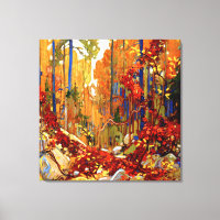 Autumn Garland, arte fino de Tom Thomson,