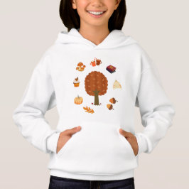 Autumn girl's jumper