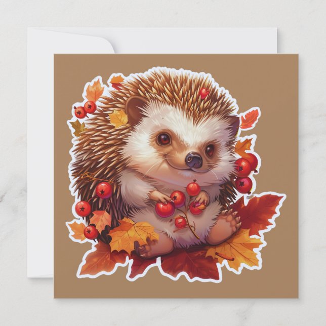 Autumn Hedgehog Adventure 2 (Anverso)